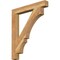 Ekena Millwork Balboa Block Rough Sawn Bracket, Western Red Cedar, 4"W x 32"D x 38"H BKT04X32X38BOA05RWR - alternate 1